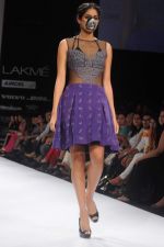 Model walk the ramp for Abhishek Dutta Shinde show at Lakme Fashion Week Day 4 on 6th Aug 2012 (29681069).JPG